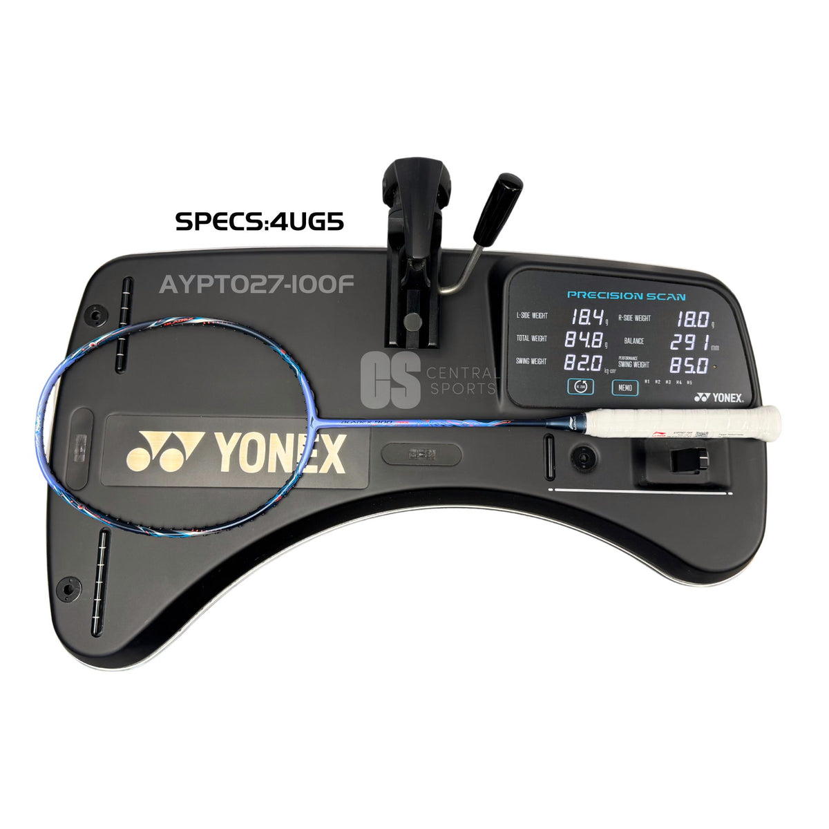 Li-Ning BladeX 900 Moon Max Badminton Racket - Blue/Black Badminton Rackets Li-Ning