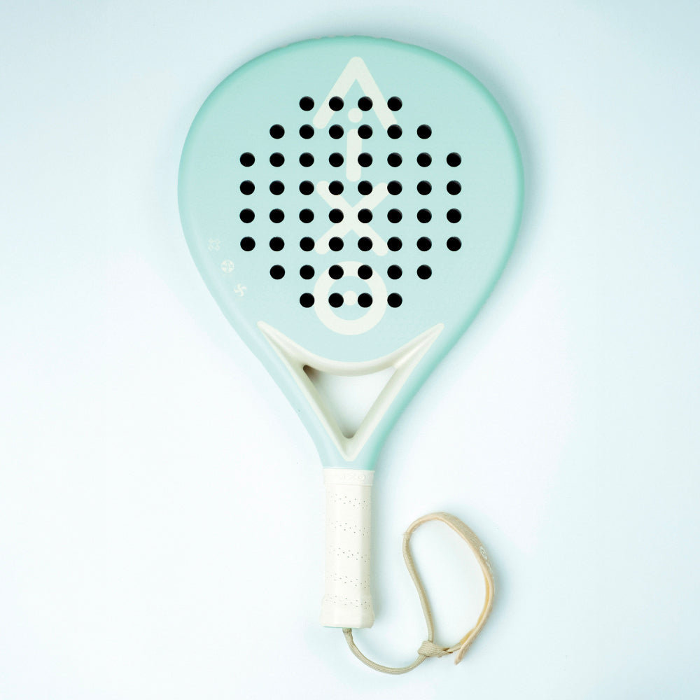 Aixo Pastel de Mint Ghost Padel Racket - Full Carbon - RL-B09 Padel Aixo