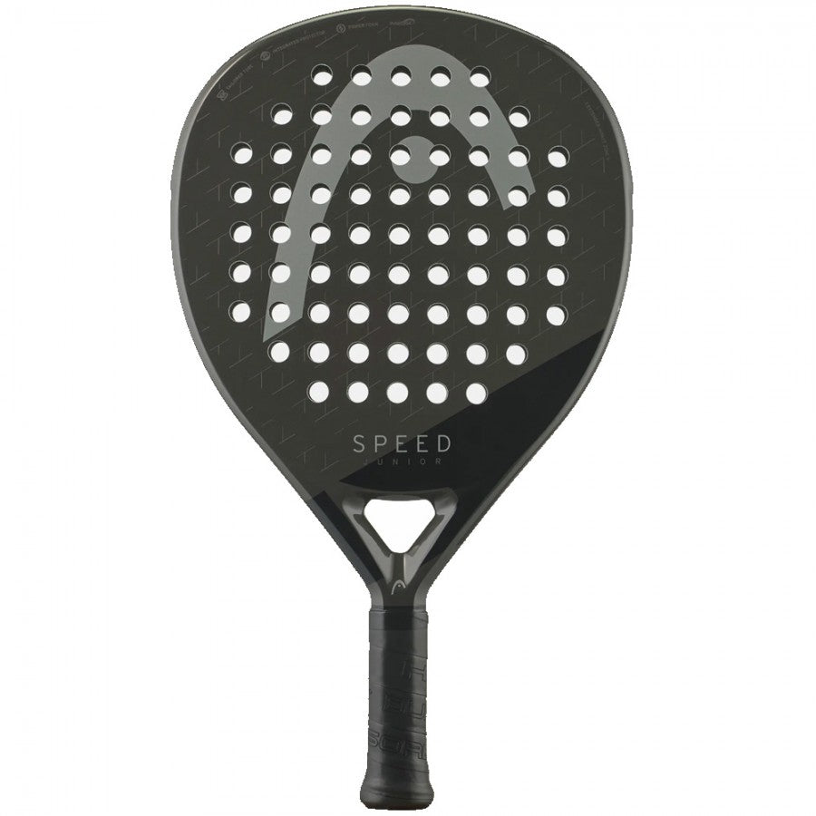Head Speed Junior Padel Racquet - Black Black One Size Padel Head