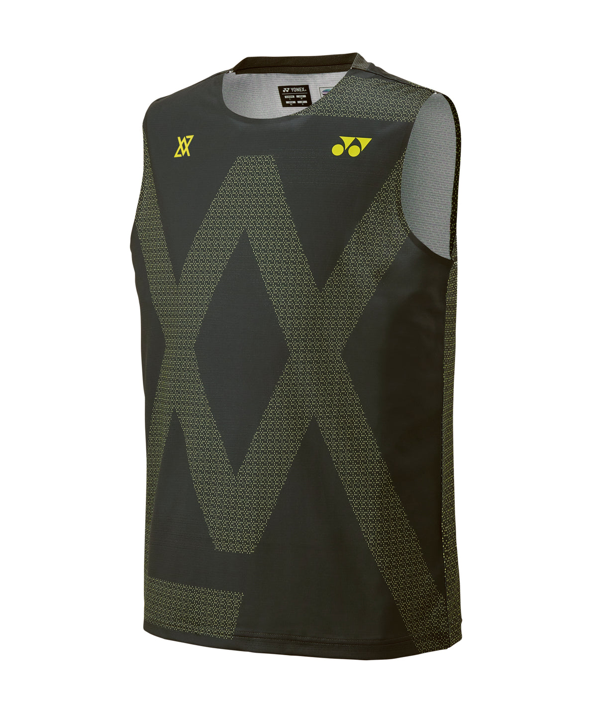 Yonex 10687YX Sleeveless Top Men - Steel Grey - VA - Viktor Axelsen Collection STEEL GREY Clothing Yonex