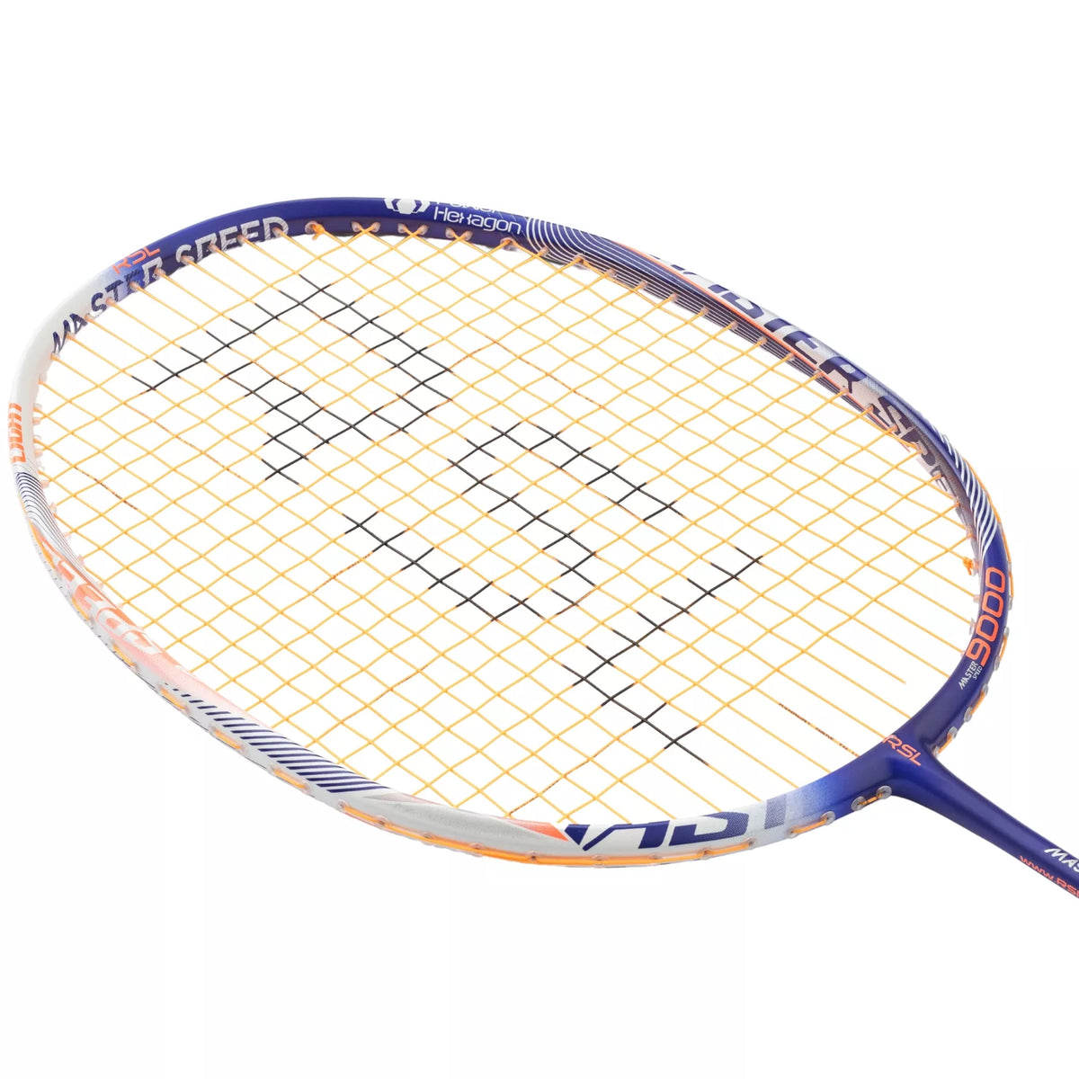 RSL Master Speed 9000 V2 Badminton Racket - White White 4U5 Badminton Rackets RSL
