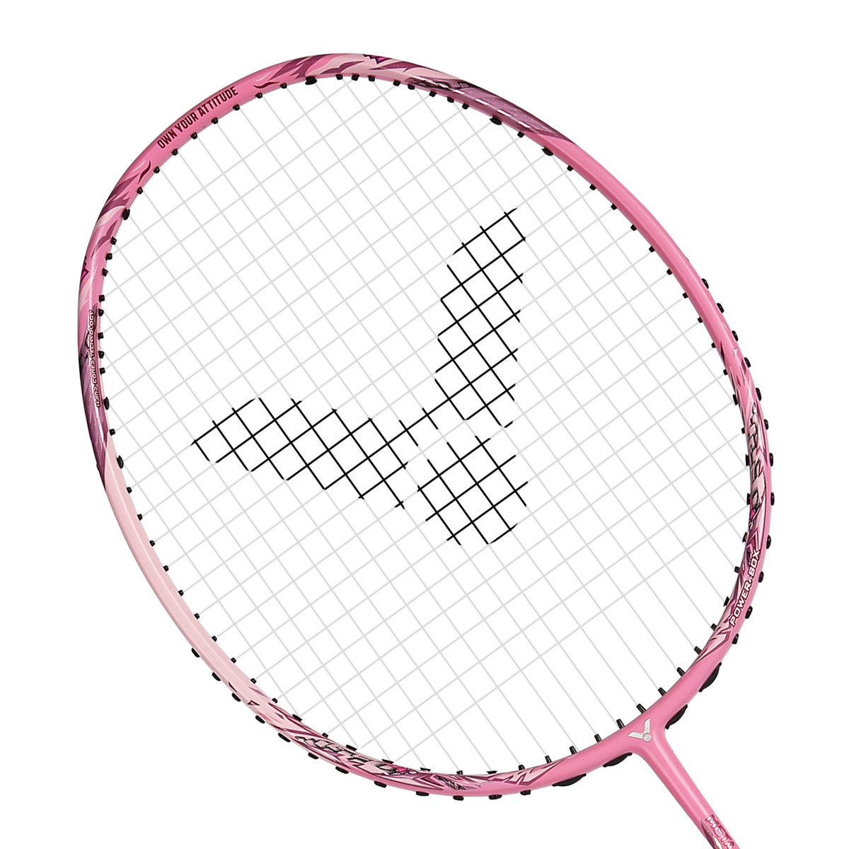 Victor Thruster K Ryuga Metallic LEE ZII JIA Badminton Racket - Pink Pink 4U5 Badminton Rackets Victor