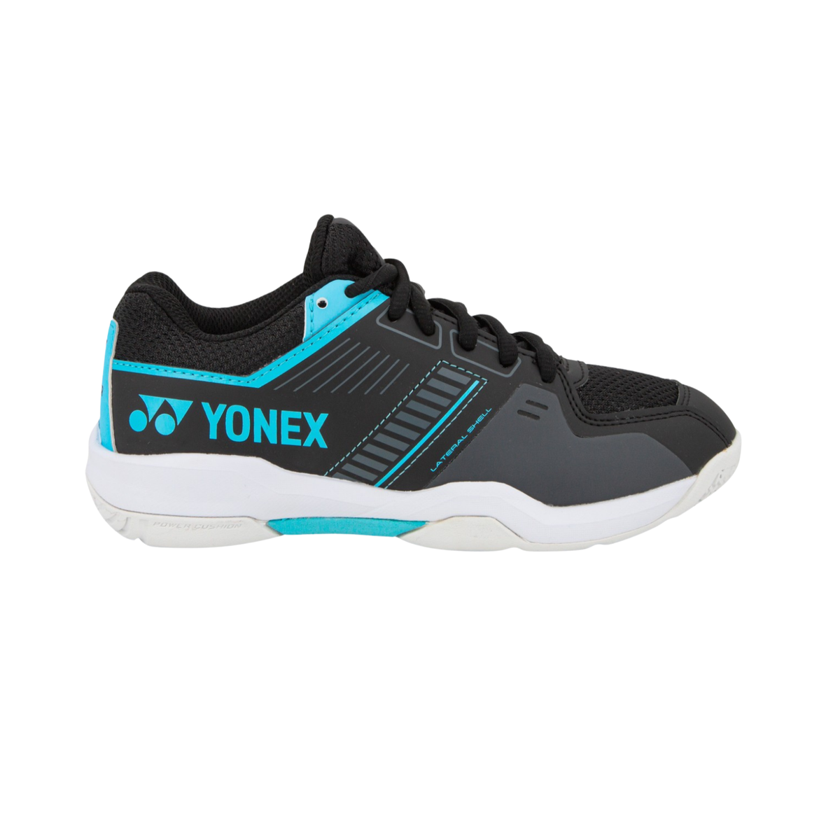 Yonex Power Cushion Strider Flow Shoe Junior - Black/Blue shoes Yonex