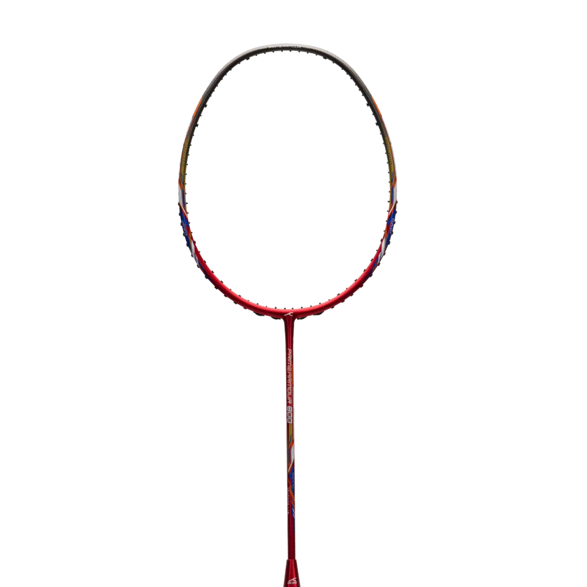 Hundred Primearmour 800 Badminton Racket - Red/Grey Badminton Rackets Hundred