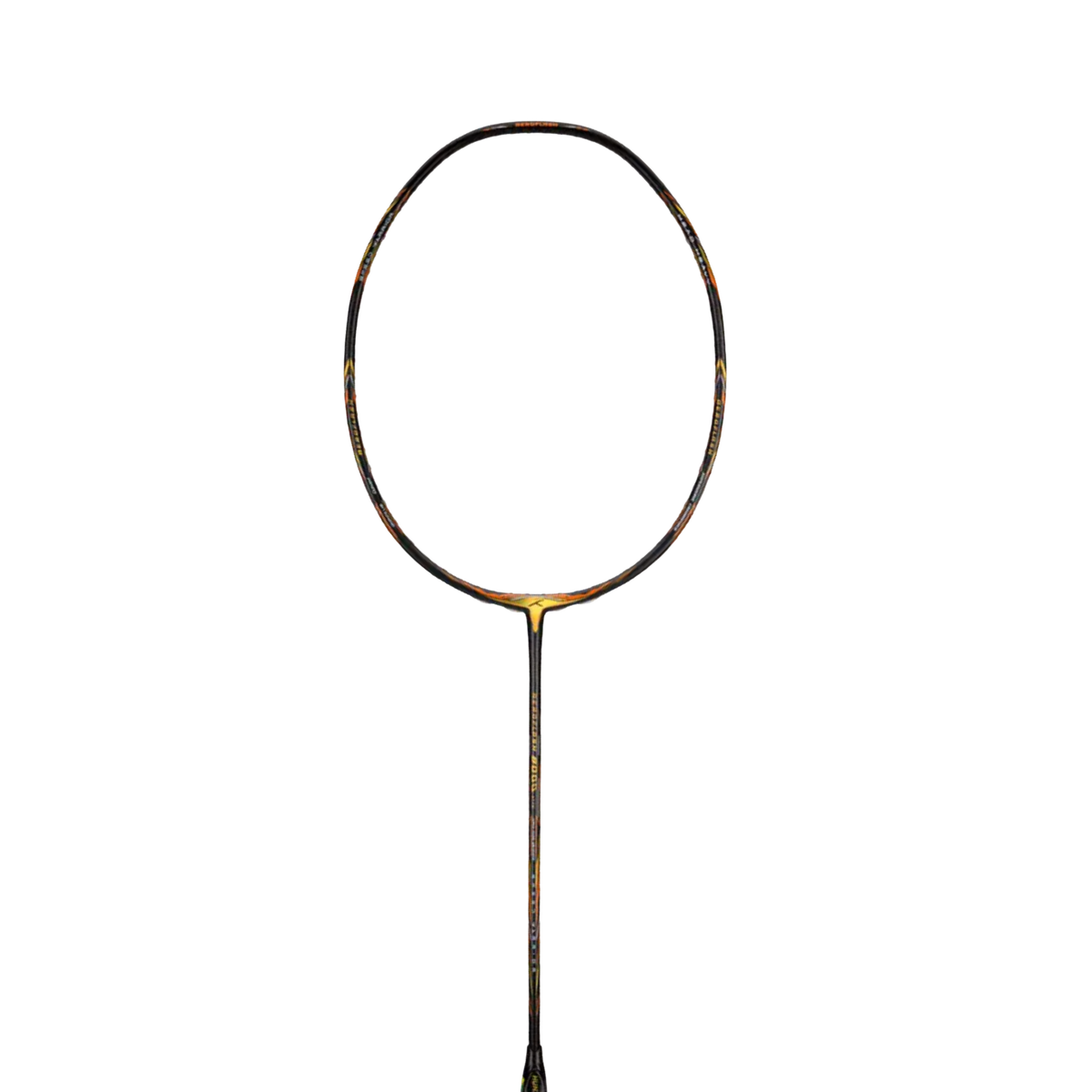 Hundred Aeroflash 8000 Attack 4U Badminton Racket - Charcoal/Black/Gold Badminton Rackets Hundred