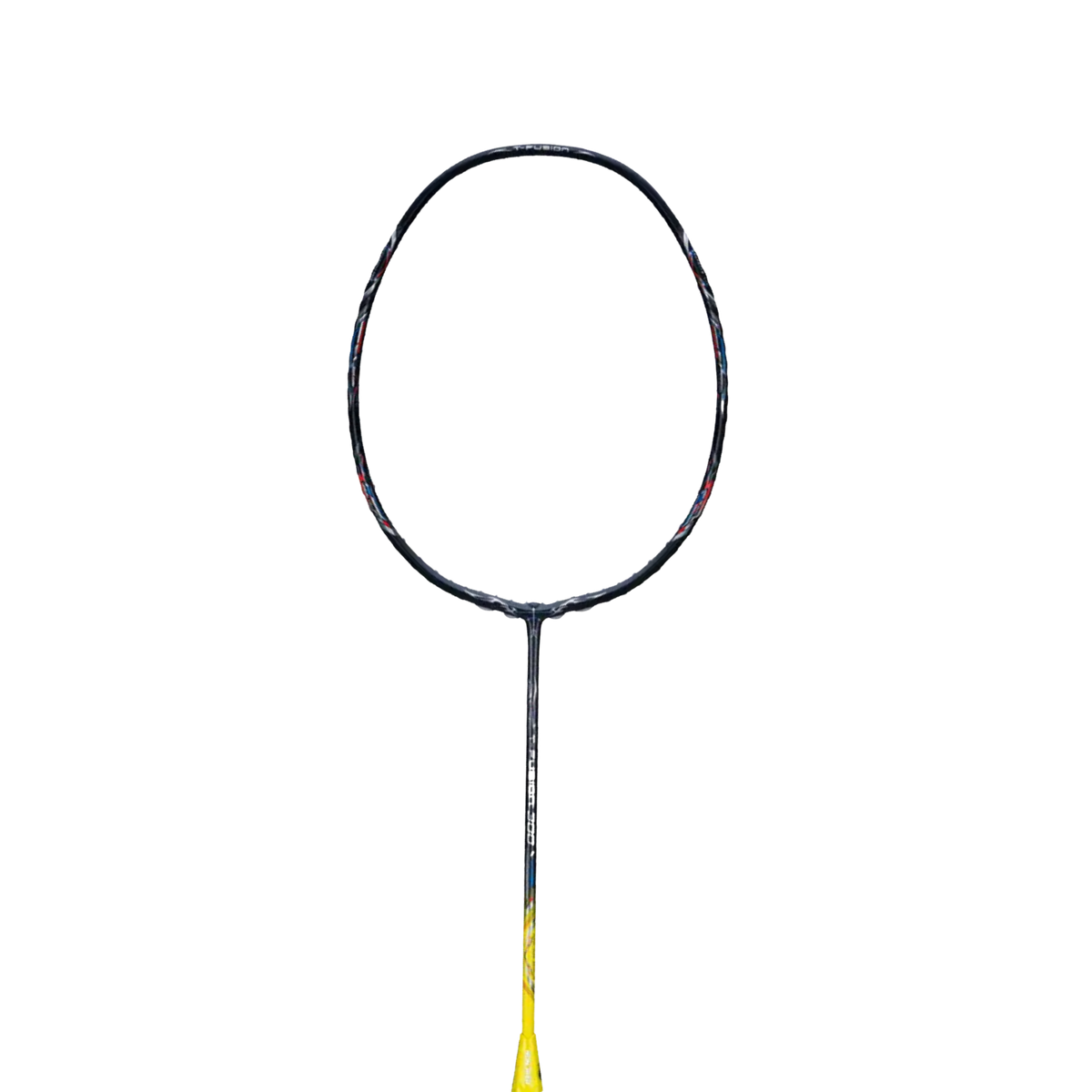 Hundred T-Fusion 300 5U Badminton Racket - Grey/Lime Badminton Rackets Hundred