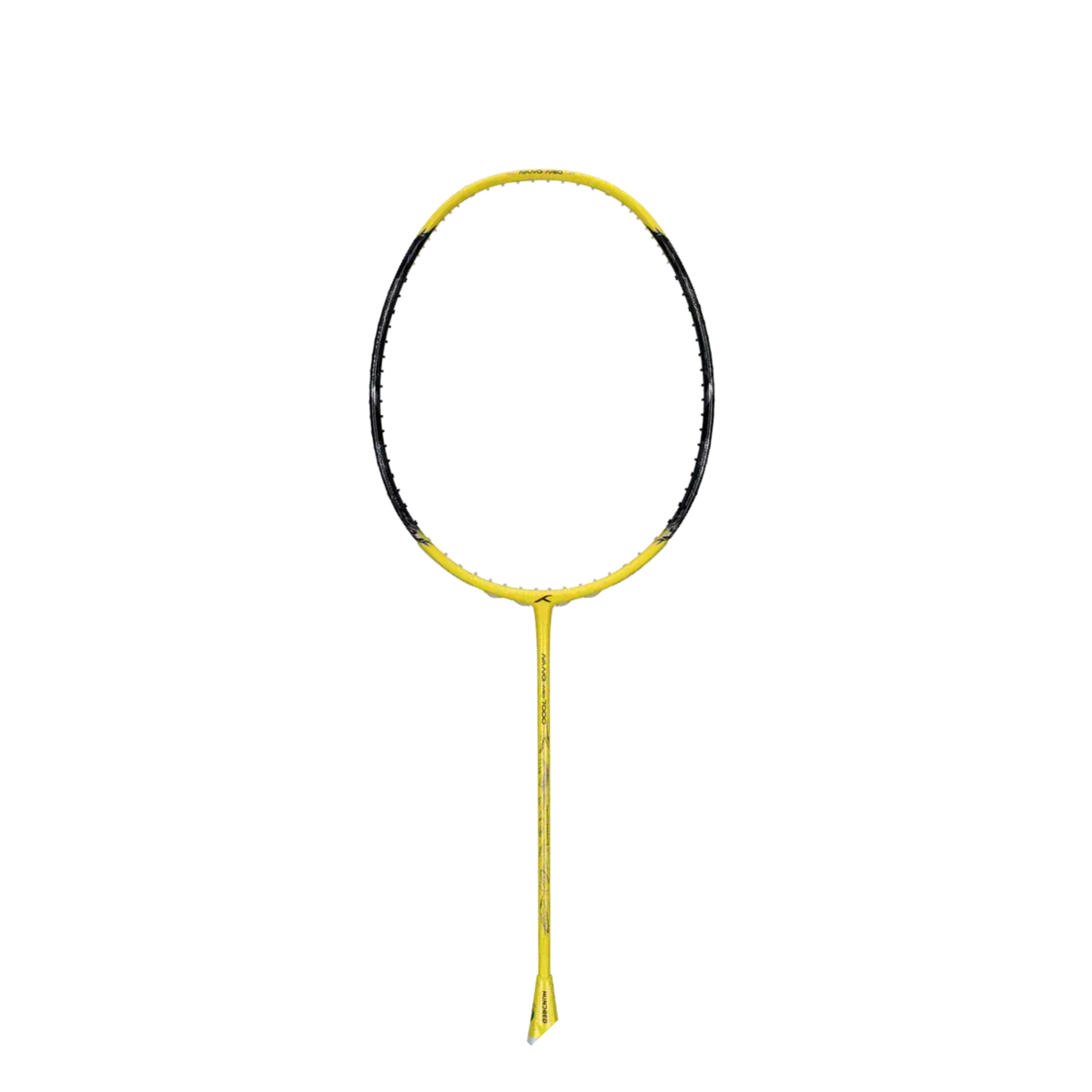 Hundred Nano Neo 7000 5U Badminton Racket - Yellow/Black Badminton Rackets Hundred
