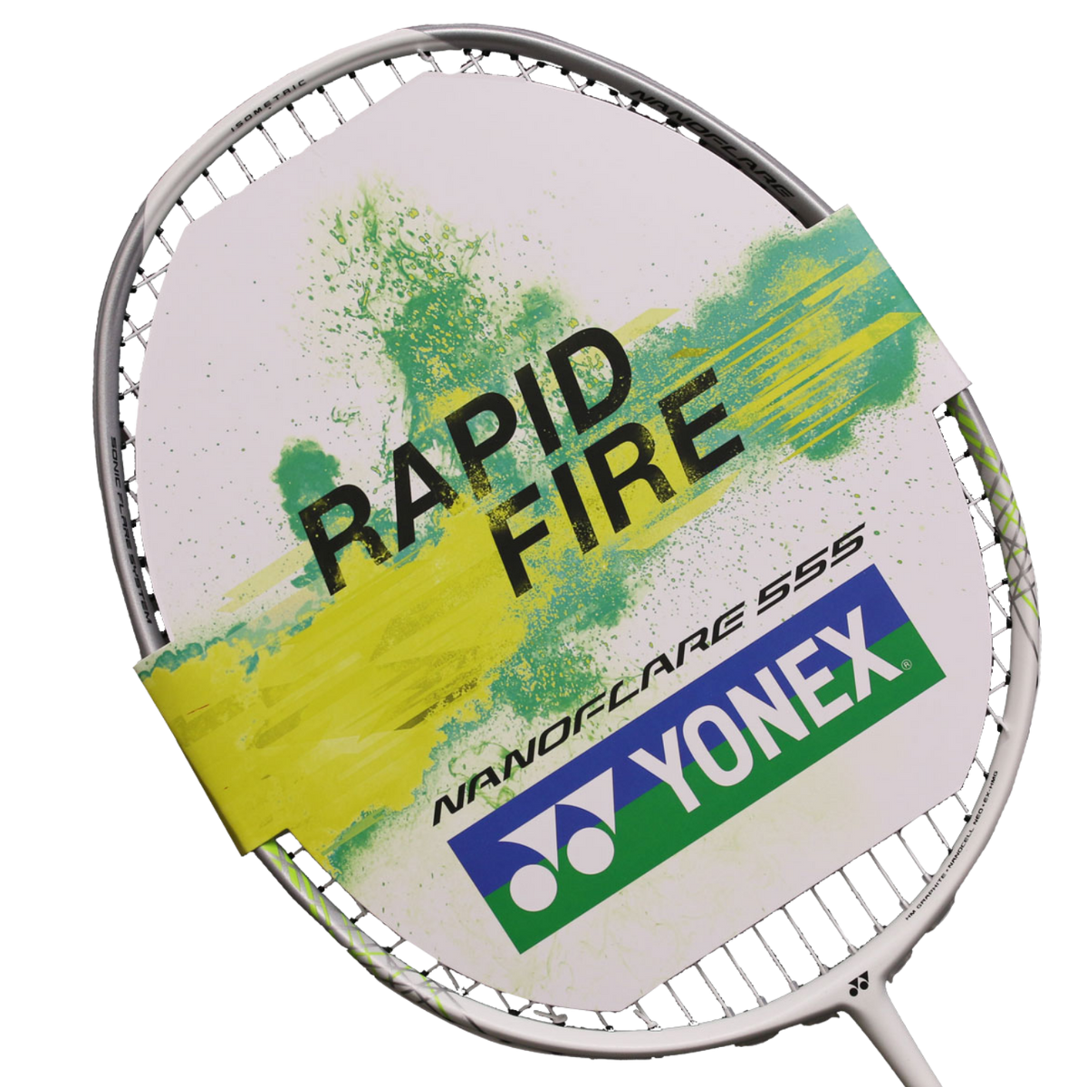Yonex Nanoflare 555 Badminton Racket - Matte White 4UG4 Badminton Rackets Yonex