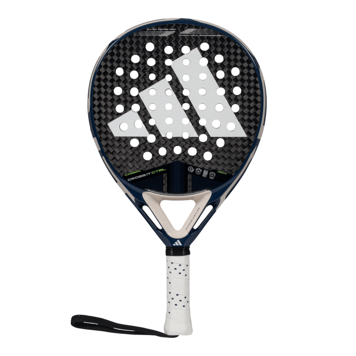 Adidas Cross It Carbon Control 3.4 Padel Racket 2025 - Blue Padel Adidas