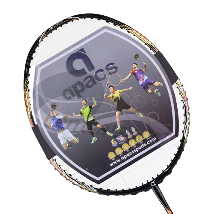 Apacs Feather Weight 75 Badminton Racket - Gold Badminton Rackets Apacs