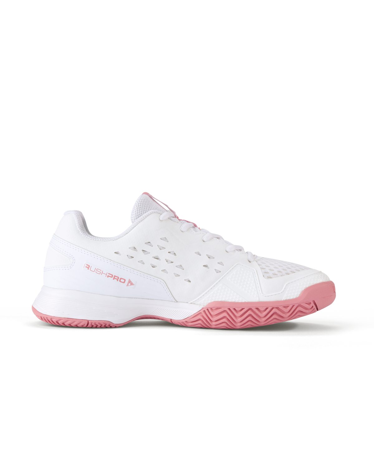 Wilson Rush Pro L Tennis Shoes Junior - White/Pink Tennis Shoes Wilson